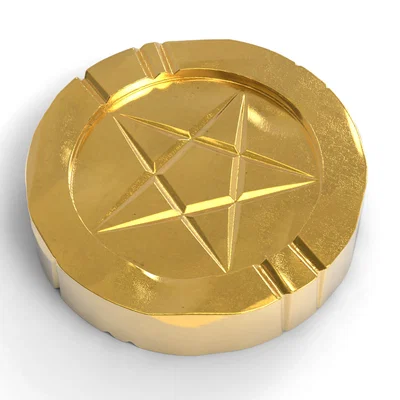 Mô hình đồng tiền vàng (Gold Coin) trong Cult of the Lamb để in 3D