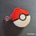 Mô hình móc khóa Pokeball in 3D cực đẹp và dễ lắp ráp - Thumbnail 4