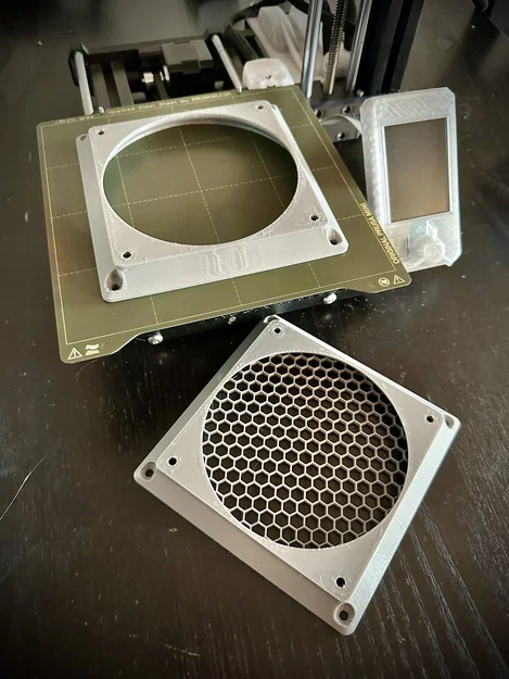 Bộ chuyển đổi quạt 120mm sang 140mm in 3D cho PC - Image 1
