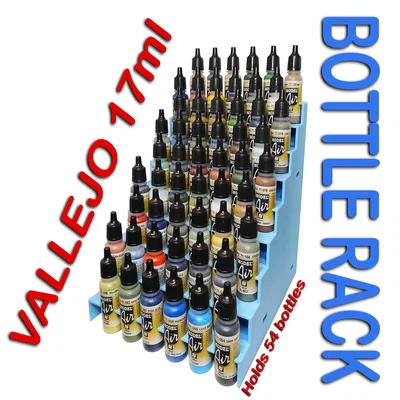 Kệ chai Vallejo 17ml (25mm) cho 54 chai