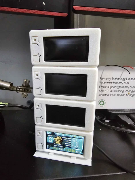 NerdMiner T190 – Vỏ case cho Heltec Vision Master T190 - Image 2