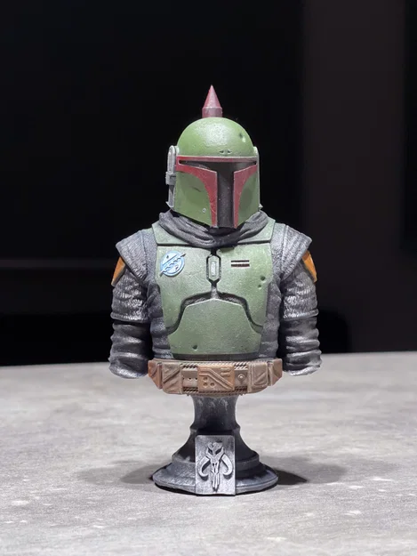 Tượng Bán Thân Boba Fett (Boba Fett Bust) - Image 2