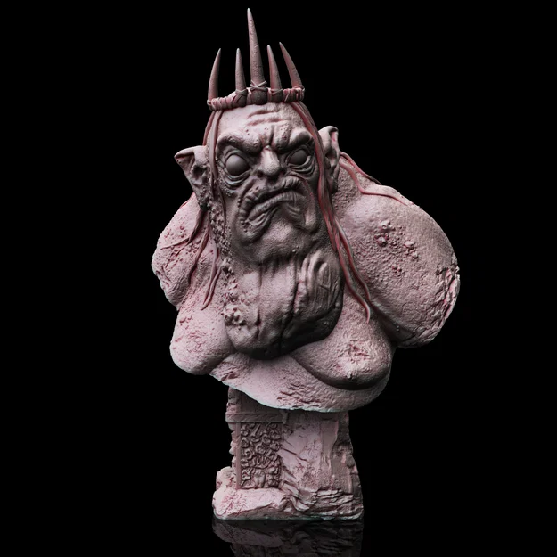 Tượng bán thân Goblin King (The Hobbit) - Image 1