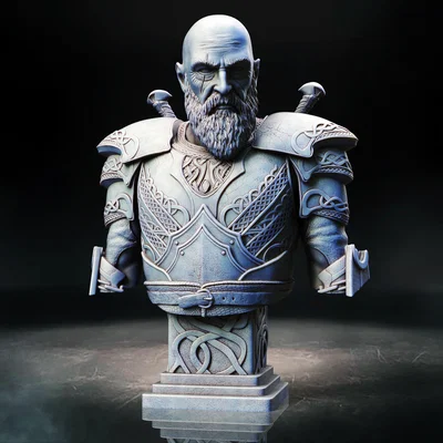 Tượng bán thân Kratos (Kratos bust)