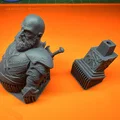 Tượng bán thân Kratos (Kratos bust) - Thumbnail 4