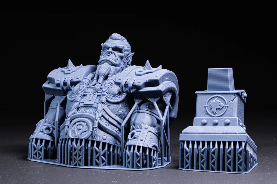 Mô hình tượng bán thân Thrall từ World of Warcraft (File in 3D) - Image 4