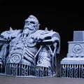 Mô hình tượng bán thân Thrall từ World of Warcraft (File in 3D) - Thumbnail 4