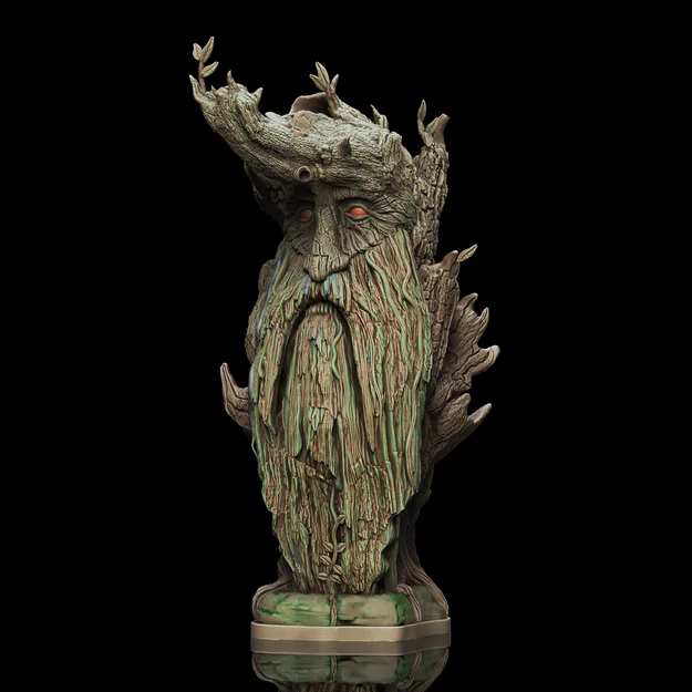 Tượng Bán Thân Treebeard (Treebeard Bust) - Image 1