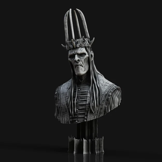 Tượng bán thân Witch King of Angmar (LOTR) - Image 1