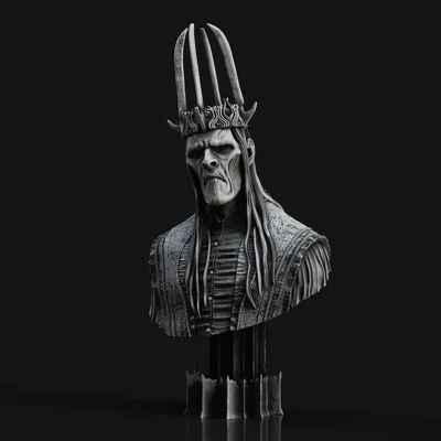 Tượng bán thân Witch King of Angmar (LOTR)