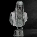 Tượng bán thân Saruman - LOTR - Thumbnail 1