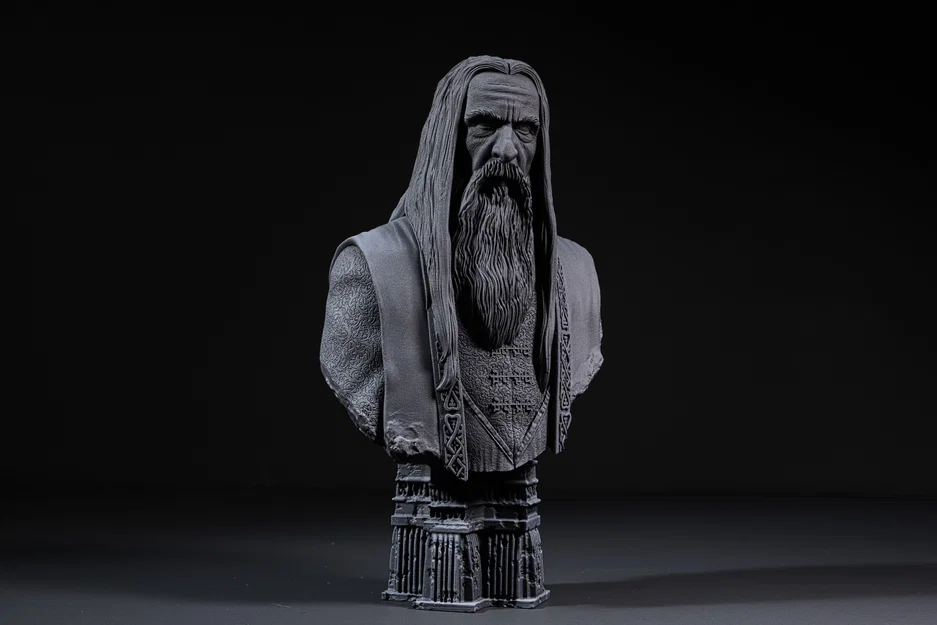 Tượng bán thân Saruman - LOTR - Image 2