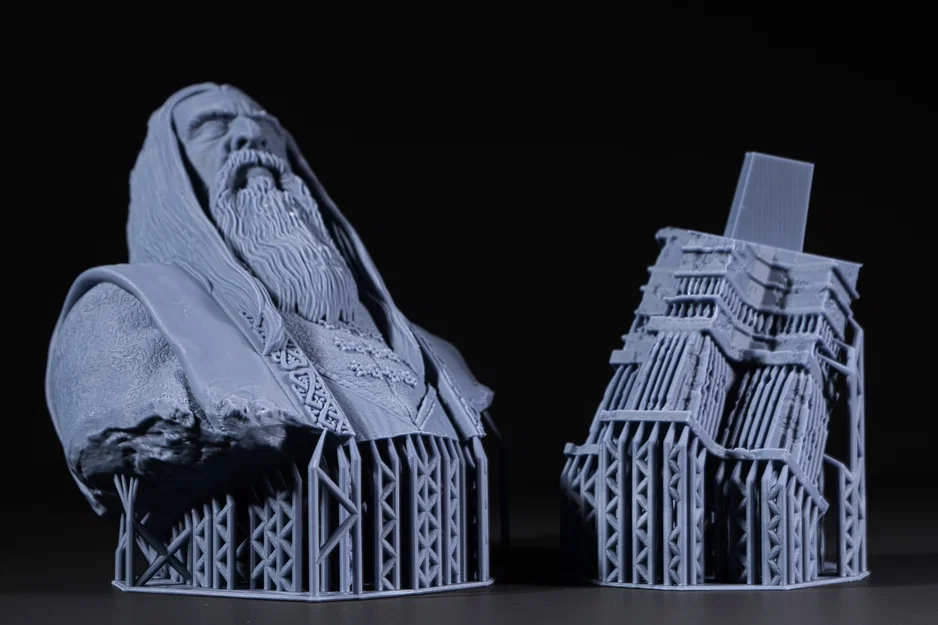 Tượng bán thân Saruman - LOTR - Image 3