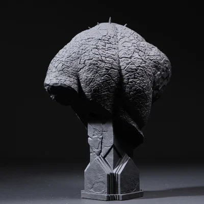 Tượng bán thân Cave Troll - LOTR