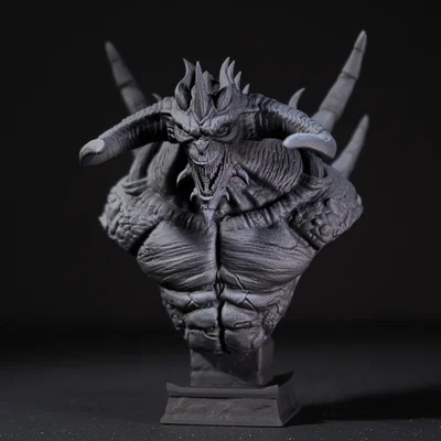 Tượng Bán Thân Diablo Bust