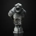 Tượng bán thân Battle Troll (LOTR) - Thumbnail 1