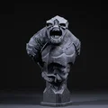 Tượng bán thân Battle Troll (LOTR) - Thumbnail 2