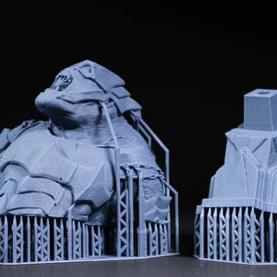 Tượng bán thân Battle Troll (LOTR)