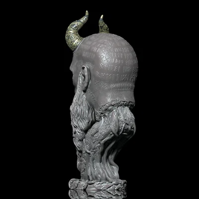 Mimir – God of War (Tượng bán thân)