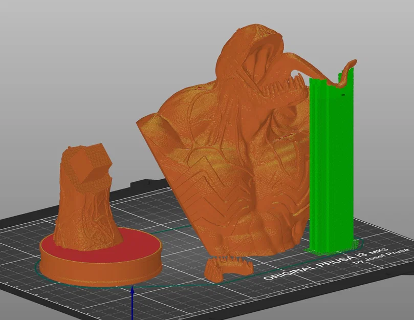 Tượng Bán Thân Venom (Venom Bust) - Image 2