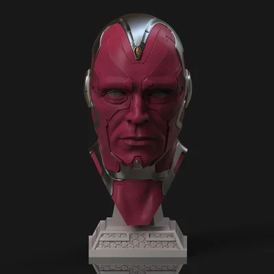 Vision Head – Tượng đầu Vision (Avengers)