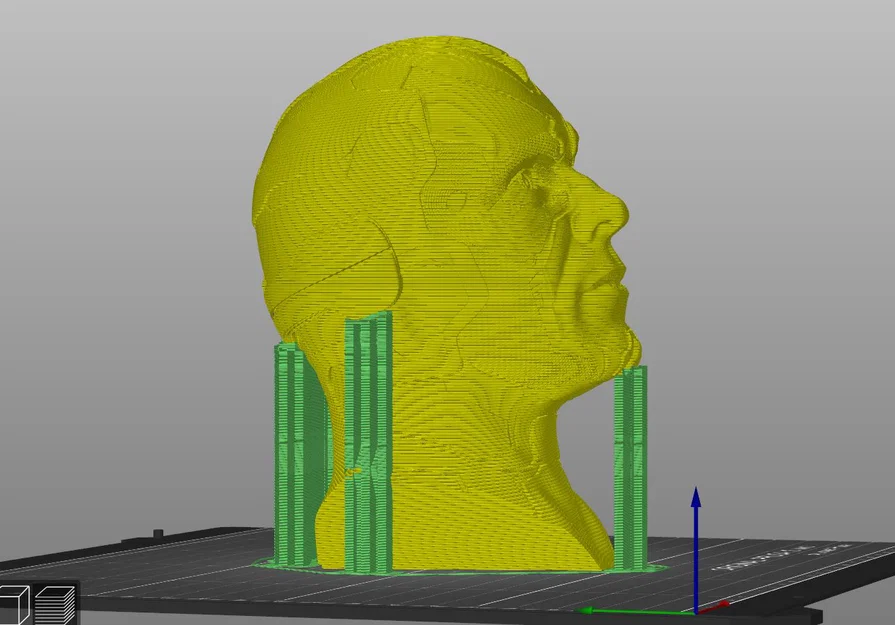 Vision Head – Tượng đầu Vision (Avengers) - Image 3