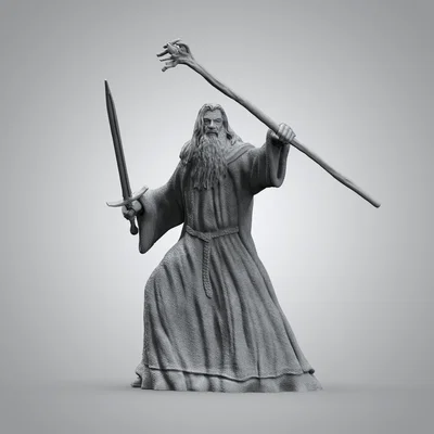 Mô hình Gandalf – Chúa Tể Những Chiếc Nhẫn