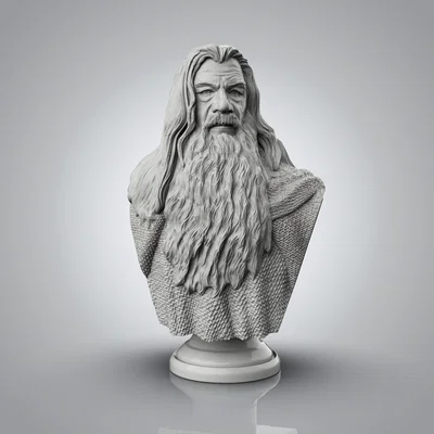 Tượng Bán Thân Gandalf – Chúa Tể Những Chiếc Nhẫn