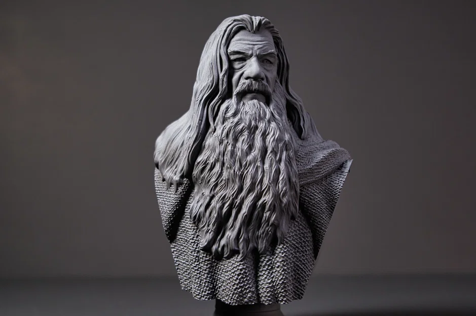 Tượng Bán Thân Gandalf – Chúa Tể Những Chiếc Nhẫn - Image 2