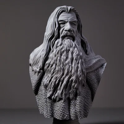 Tượng Bán Thân Gandalf – Chúa Tể Những Chiếc Nhẫn