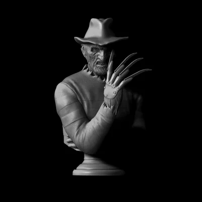 Tượng bán thân Freddy Krueger (Freddy Krueger bust)