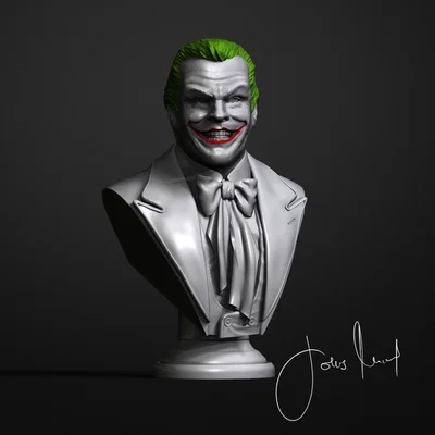 The Joker (Tượng bán thân Jack Nicholson)