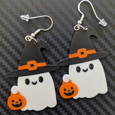 Bông tai ma Halloween dễ thương đi Trick-or-Treat