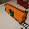 Toa Boxcar Mỹ (American Boxcar) O scale – In 3D - Thumbnail 1