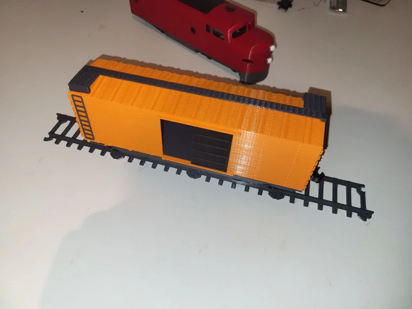 Toa Boxcar Mỹ (American Boxcar) O scale – In 3D - Image 2