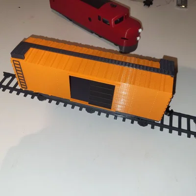 Toa Boxcar Mỹ (American Boxcar) O scale – In 3D