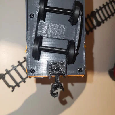 Toa Boxcar Mỹ (American Boxcar) O scale – In 3D
