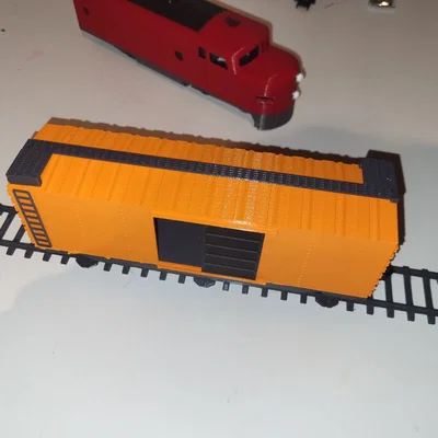 Toa Boxcar Mỹ (American Boxcar) O scale – In 3D