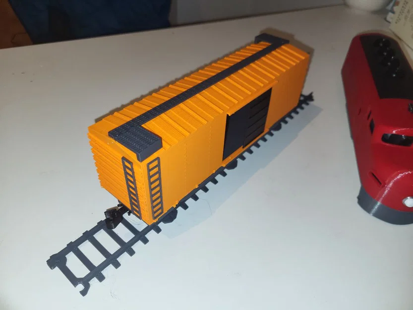 Toa Boxcar Mỹ (American Boxcar) O scale – In 3D - Image 8