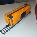 Toa Boxcar Mỹ (American Boxcar) O scale – In 3D - Thumbnail 8