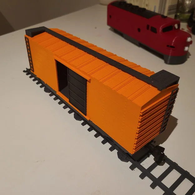 Toa Boxcar Mỹ (American Boxcar) O scale – In 3D - Image 9