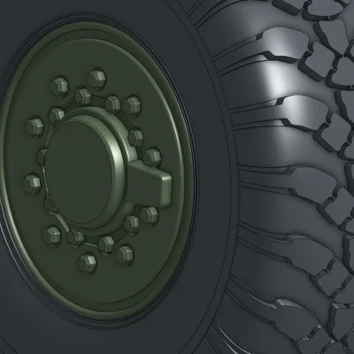 Lốp Tatra 813 kèm đĩa (disc)