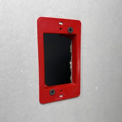 Giá đỡ điện cho vách thạch cao | Old Work Low-Voltage Box | 1-Gang