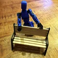 Ghế Băng Sân Vườn Lắp Ghép (Modular Garden Bench) - Thumbnail 6