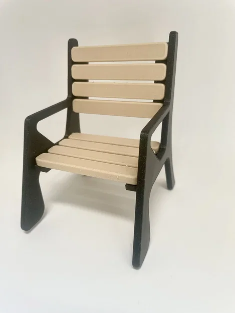Ghế sân vườn mô-đun (Modular Garden Chair) - Image 1