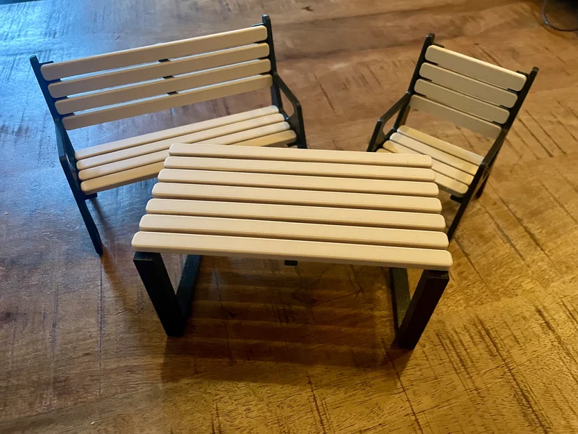 Ghế sân vườn mô-đun (Modular Garden Chair) - Image 5