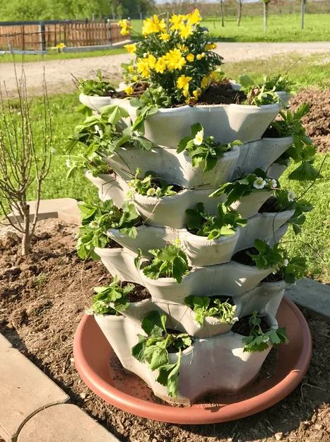 WuuYA Tree - Khuôn cho chậu trồng cây đứng (vertical planters) - Image 10