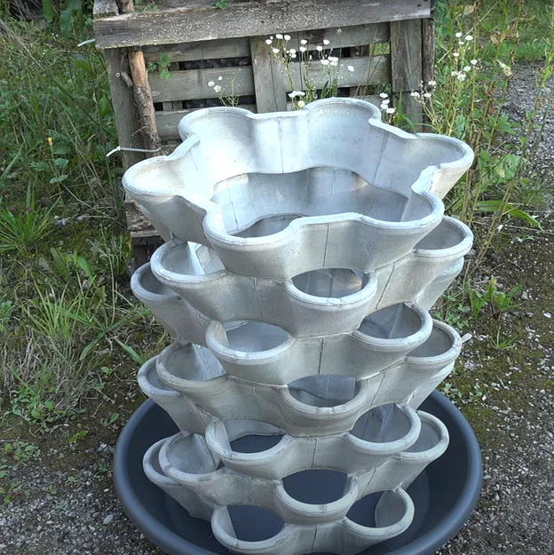 WuuYA Tree - Khuôn cho chậu trồng cây đứng (vertical planters) - Image 22