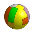 Bóng Puzzle (Ball puzzle) 6 Mảnh - Thumbnail 1