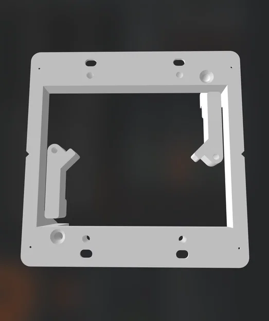 2X! Bracket ốp tường Low-Voltage Double Gang - Image 1